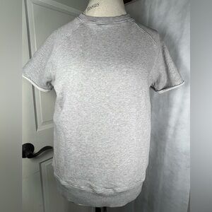 Quality RON DORFF Organic Cotton 'Short Cap Sleeve' Muscle Sweatshirt Sz Medium